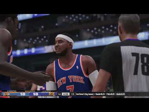 2K24【Jaren Barbour】All Time New York Knicks vs All Time Sacramento Kings