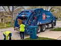 Spring Cleanup 2021: 2 Republic Services Mack LR McNeilus Rearloader Garbage Trucks