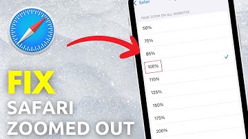 How To Fix Safari Zoomed Out On iPhone