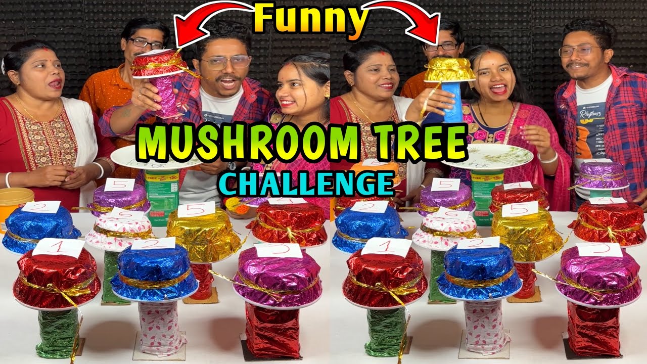 Mushroom Tree Collect By Ludo Dice Challenge With Family