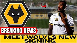 🟡⚫Meet Wolves' new signing. WOLVERHAMPTON WANDERS NEWS WOLVES: