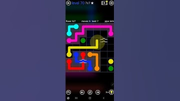 How To Solve Flow Free Bridges 7x7 Mania Pack Level 70 Board Walk Through Solution Walkthrough