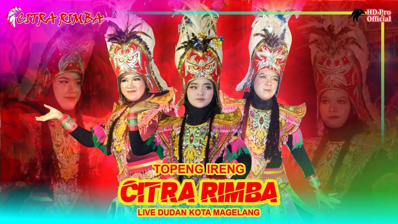 BIKIN GOYANG!!! SRIKANDI TOPENG IRENG CITRA RIMBA - LIVE DUDAN KOTA MAGELANG