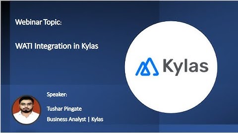 WATI Integration with Kylas