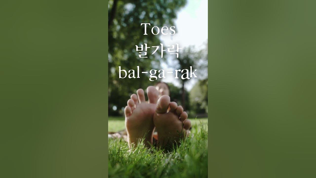what-is-toes-in-korean-shorts-kwjonathan-koreanwords-learnkorean