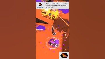 Splatoon3- DROP ROLLER (Main Ability) EXPLAINED for newbies ˏˋ°•*⁀➷  #splatoon3 #gaming