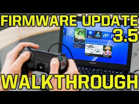 PlayStation 4 Firmware Update 3.5 Walkthrough of all the new features