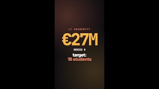 Knowunity raised €27M to put AI tutor in front of 1B kids #Shorts