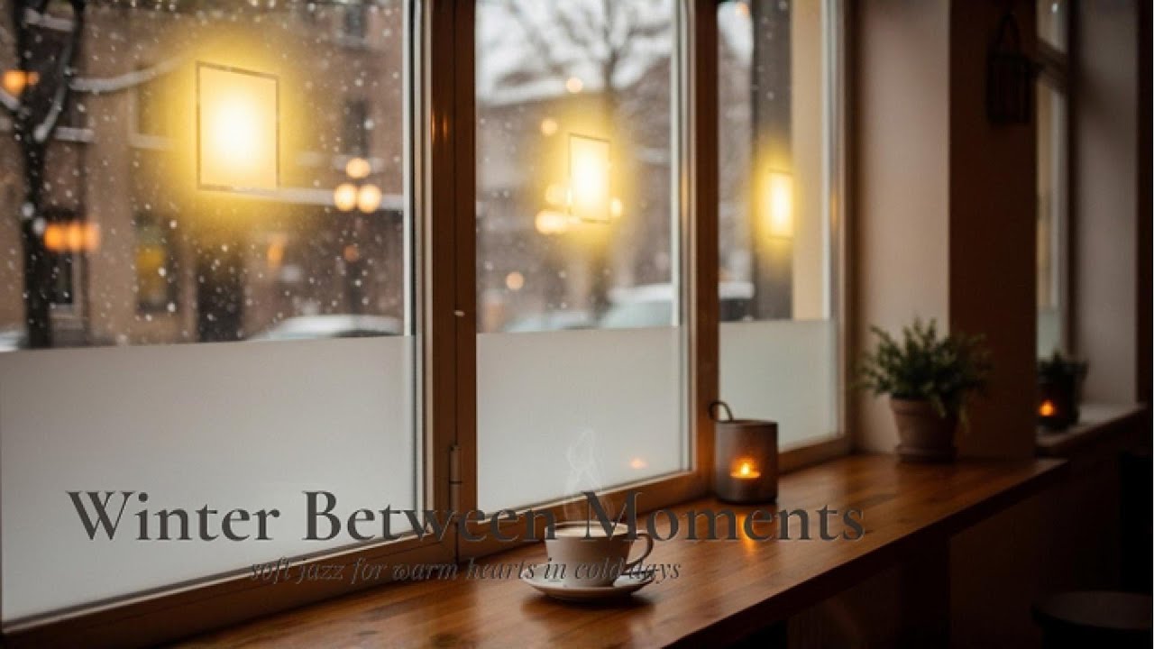Between Sips — Winter Between Moments ☕따뜻한 겨울 재즈, 마음을 덮는 한 잔의 온기