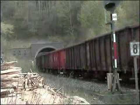 SNCB 5535 leaves Gemmenicher Tunnel