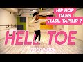 YENİ BAŞLAYANLAR İÇİN DANS #HİPHOP BASİT HAREKETLER (26) | HEEL TOE (FOOTWORK) Nasıl Yapılır ?