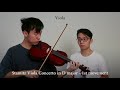 Violin vs Viola