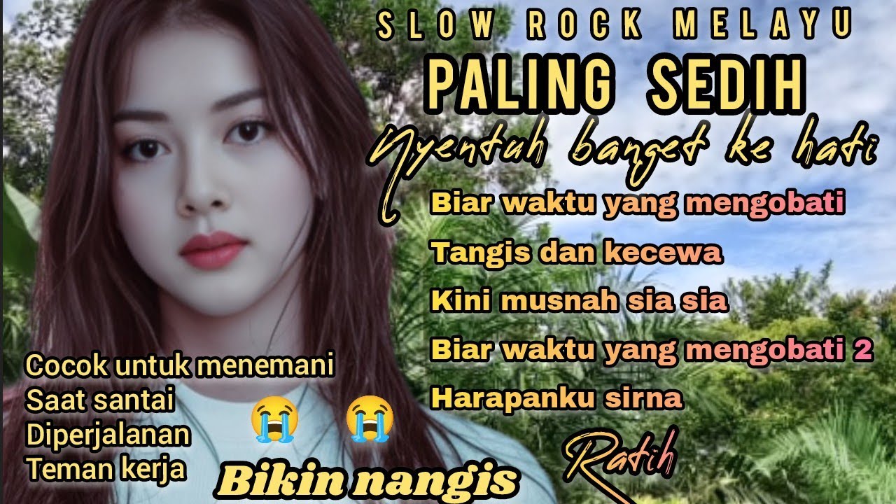 LAGU SLOW ROCK BIKIN NANGIS 😭 BIAR WAKTU YANG MENGOBATI,💔 COCOK UNTUK MENEMANI HARI HARI