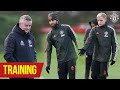 Training | Solskjaer's Reds prepare for trip to Southampton | Manchester United