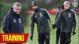 Training | Solskjaer's Reds prepare for trip to Southampton | Manchester United