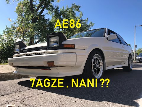 WOW ! AE86 Suparcharged !!! 7AGZE Swap (4AGZE & 7AFE HYBRID), its Sugoiiii !!!