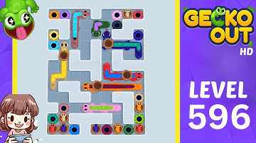 Gecko Out Level 596 Solution Walkthrough