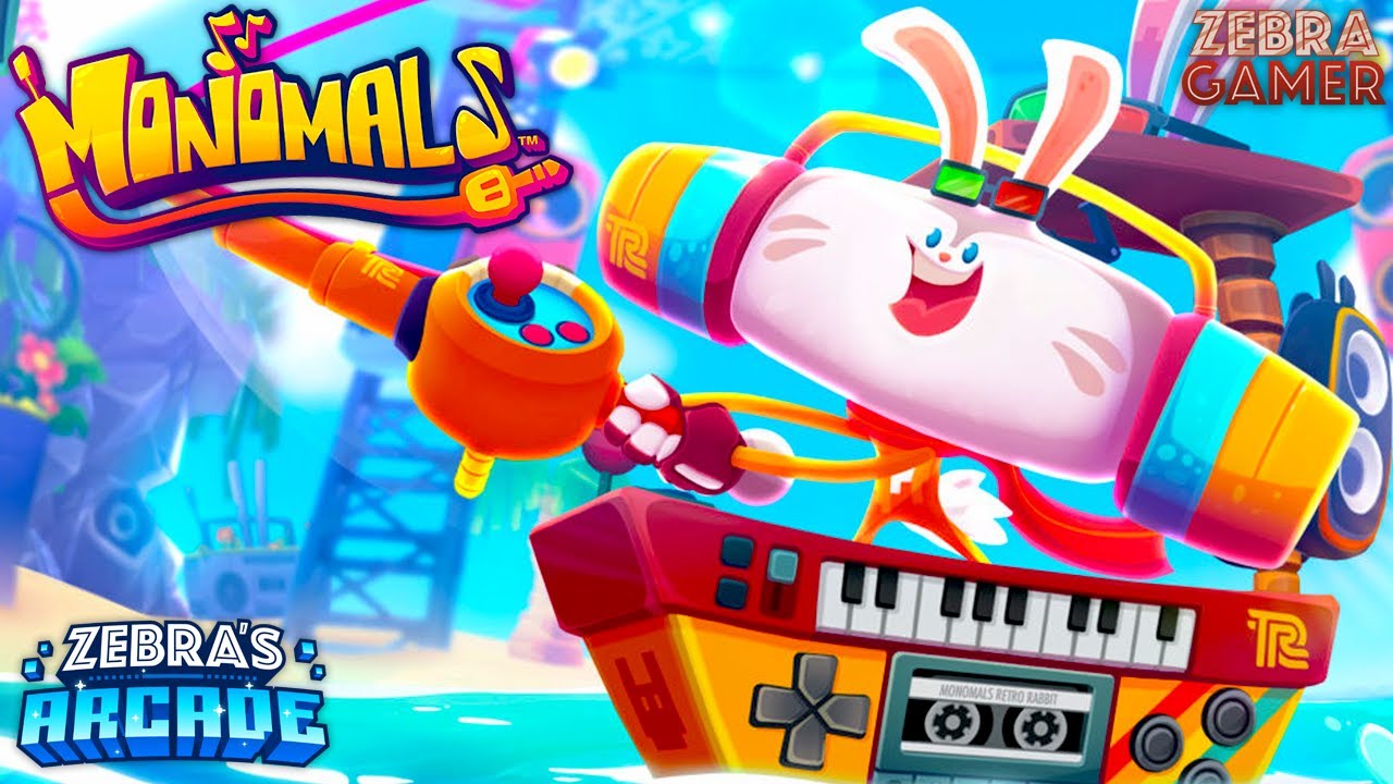Monomals Nintendo Switch Gameplay - Zebra's Arcade! - YouTube