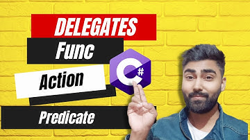 Func, Action, Predicate | C# Delegates | Func vs Action vs Predicate | DotNet | CSharp Interview
