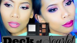 Day to Night Makeup feat Deck of Scarlet Sonjdradeluxe | AirahMorenaTV