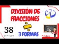 División de fracciones de 3 formas 😊 Capítulo 38 (Santo Domingo)