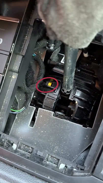 One of the solutions to the inability to shift gears in an automatic transmission car#car#driving
