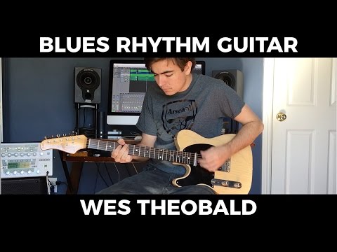 blues-rhythm-guitar-lesson---shuffle-guitar-patterns-|-wes-theobald