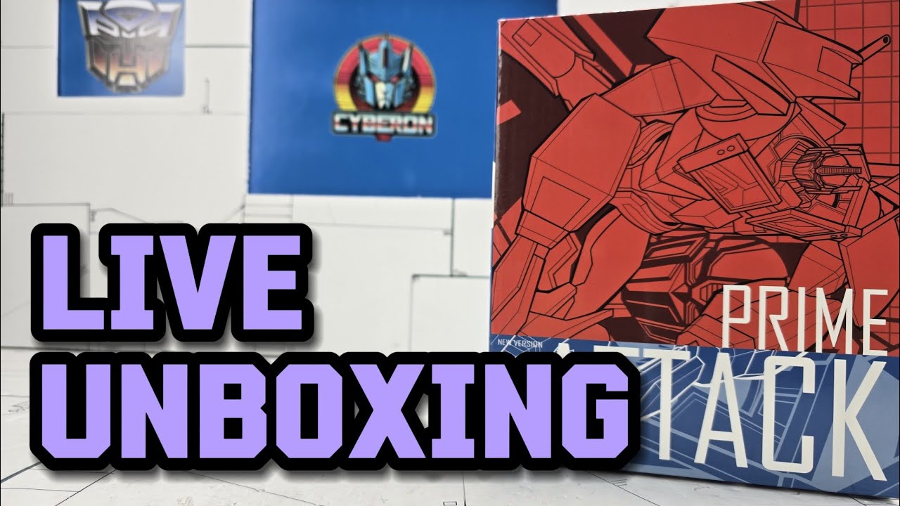 Optimus Prime APC Prime Attack: LIVE Unboxing e Prime Impressioni - CyberOn PRIME