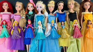 Elsa Doll Dress Transformation ~ DIY Miniature Ideas for Barbie~ Wig, Dress, Faceup, and More!