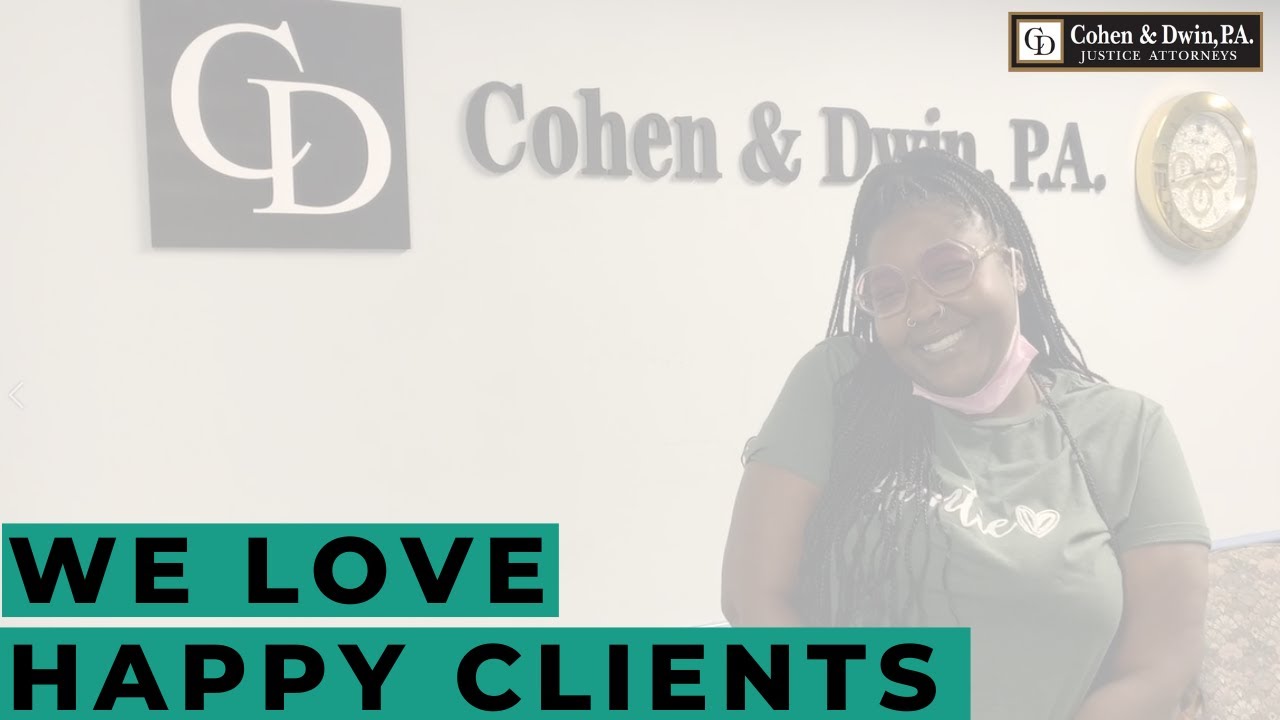 Kearsten raves about Baltimore personal injury lawyers Cohen & Dwin