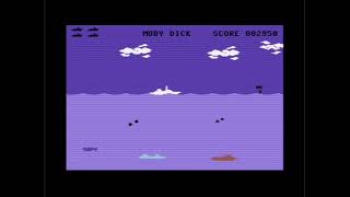 Moby Dick (Commodore 64 / 1983) Gameplay (HD)