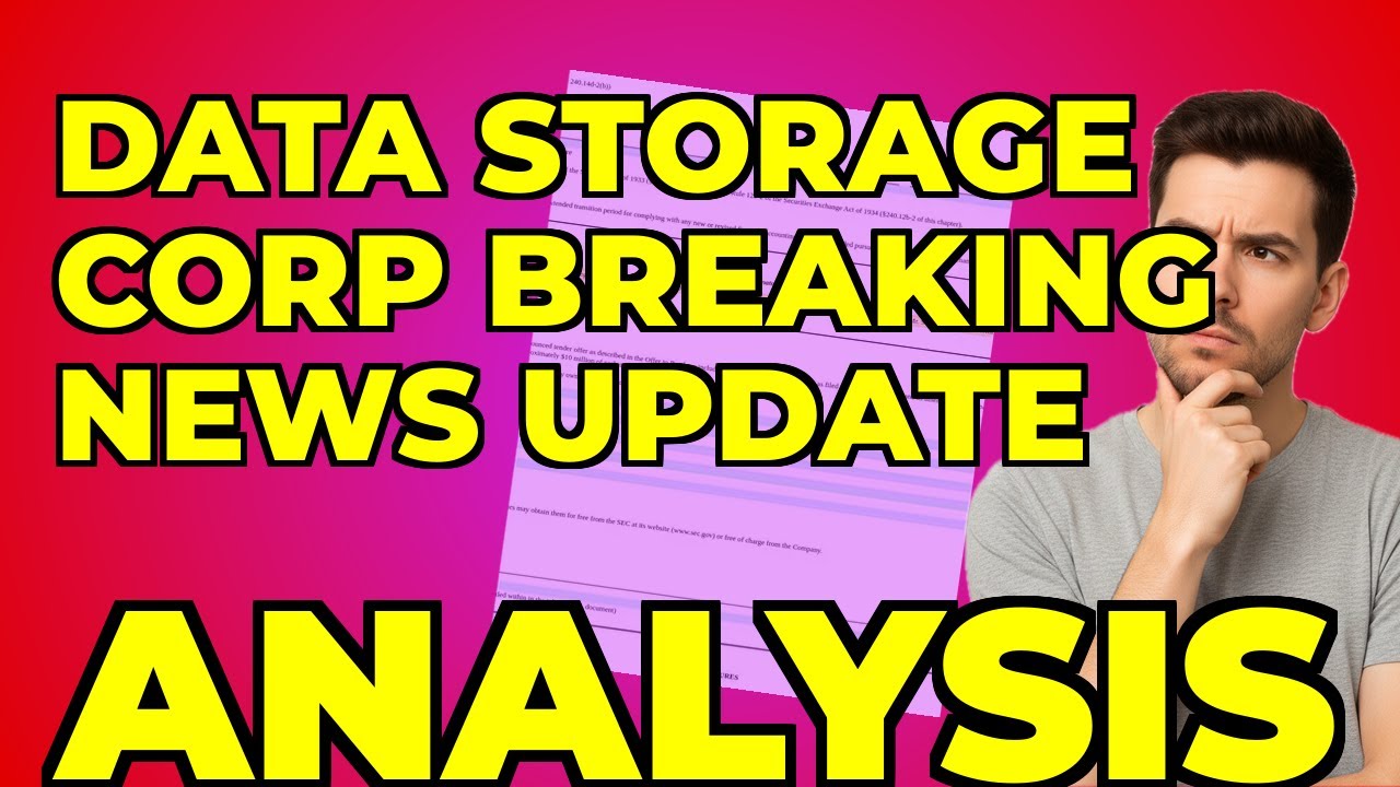 My Insight on DATA STORAGE CORPORATION's Tender Offer & Buyback