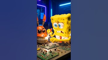 SpongeBob Built a Mr. Krabs Robot An Unbelievable Rescue Story #shorts #spongebob