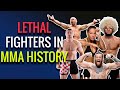 The most lethal fighters in mma history  ufc 2021