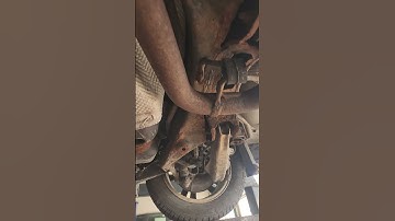 Saab exhaust  flex pipe & resonator job completed