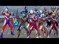 ウルトラマン TRIGGER VS ULTRAMAN TIGA, EVIL TRIGGER, ARC, RIBUT, ZERO, ORB, GEED, DECKER, REIGA #ウルトラマン