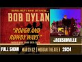 Capture de la vidéo Bob Dylan - Fantastic Full Show - Jacksonville, Fl 2024 March 12