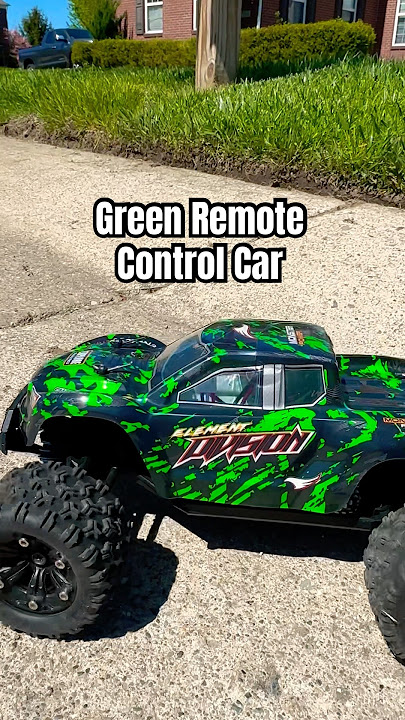 Green Car not fast but fun #rcoffoad