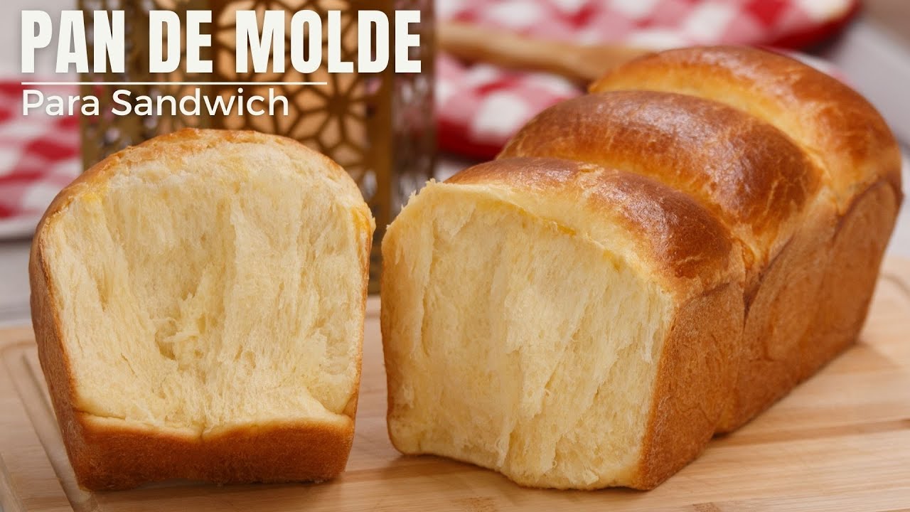 Pan de molde, el pan para sándwich mas suave y esponjoso que te hará olvidar los del supermercado