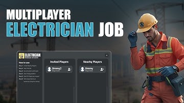 FiveM Multiplayer Electrician Job Script | Compatible with ESX & QBCore