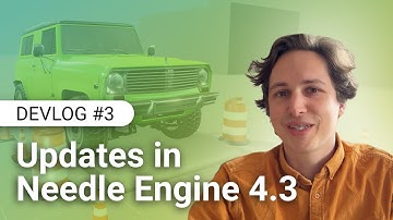 Devlog #3 | Needle Engine 4.3.1 | More documentation, WebAR scaling and post-processing