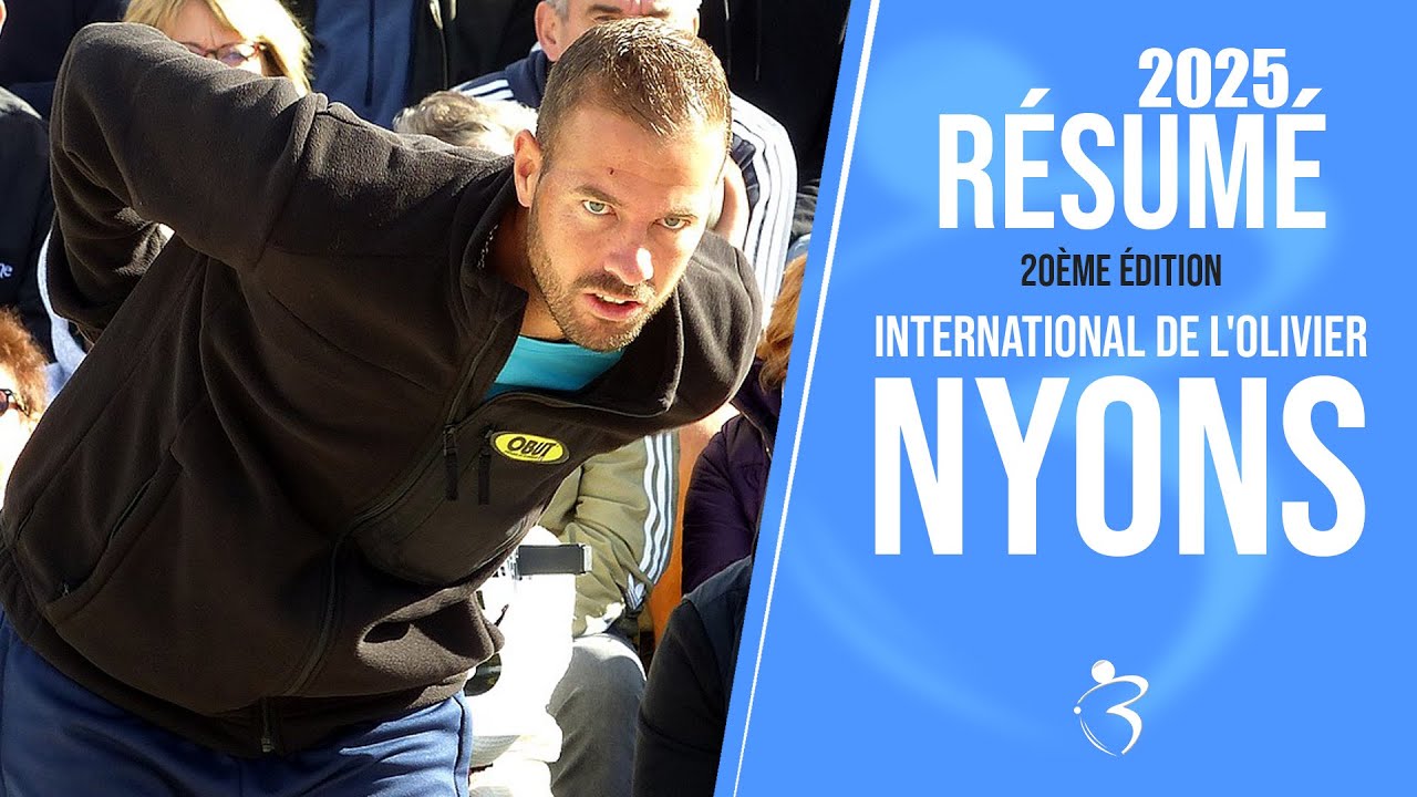 Miniature : Résumé « Beaux gestes pétanque » - 20ème International de l'Olivier triplette à Nyons