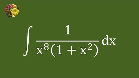 The Integral is not as Hard as it Looks
