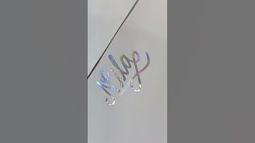 Comment your name #shorts #magicallettering #caligraphy #trending #magic #lettering #name #art