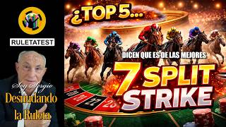7 Split Strike 🎯 ¿TOP 5 de la ruleta o puro humo? | Test real + gráfico