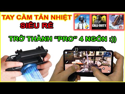 Mở hộp Tay Cầm Chơi Game Tản Nhiệt trên LAZADA, SHOPEE. Cho iPhone và Android | MUA HÀNG ONLINE