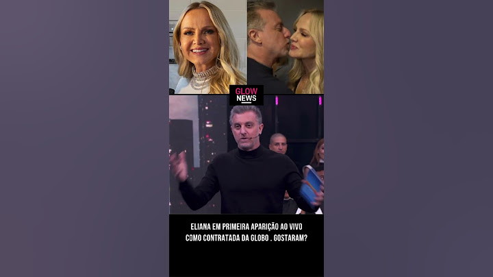 Eliana participa ao vivo da final da Dança dos Famosos e ganha boas-vindas de Luciano Huck na Globo