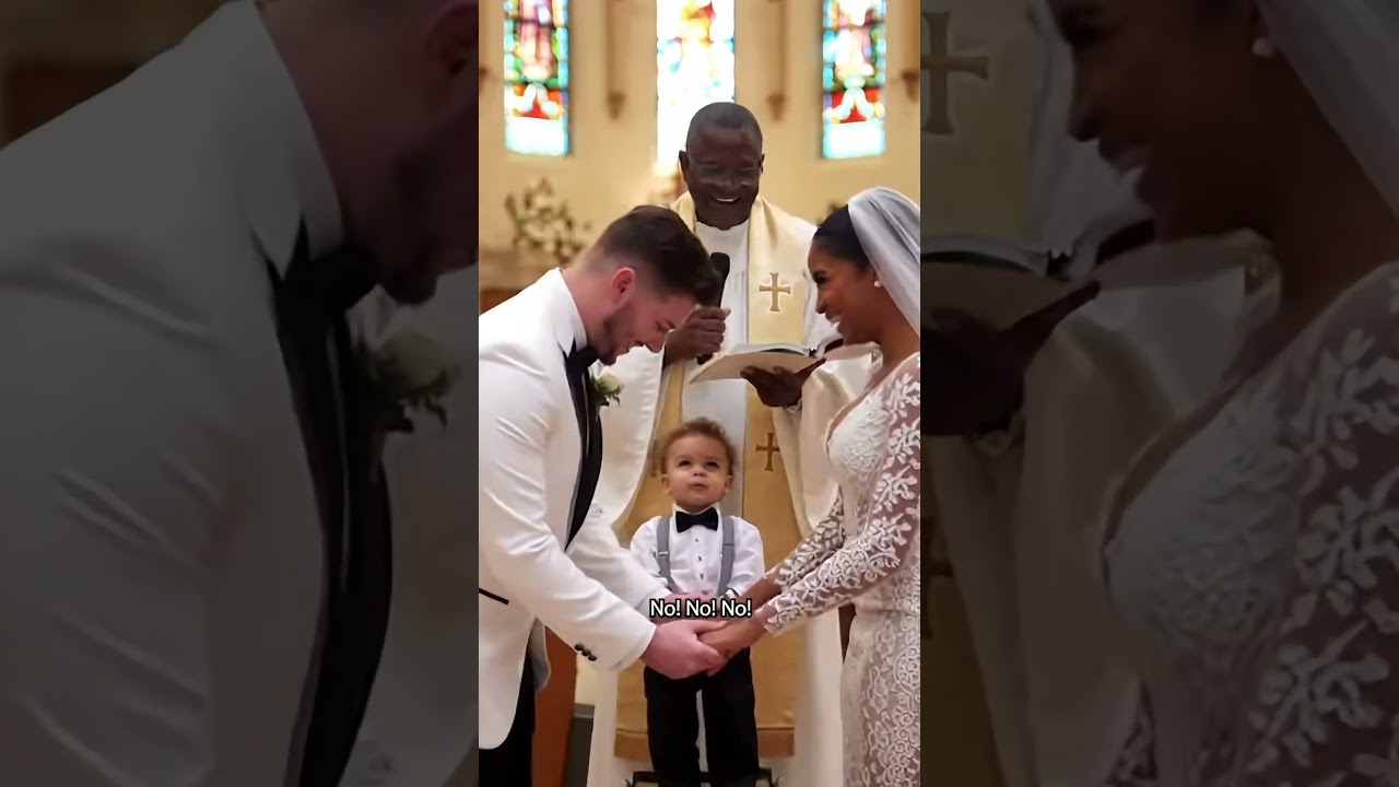 Would you proceed if your kid said NO? 🤔👰