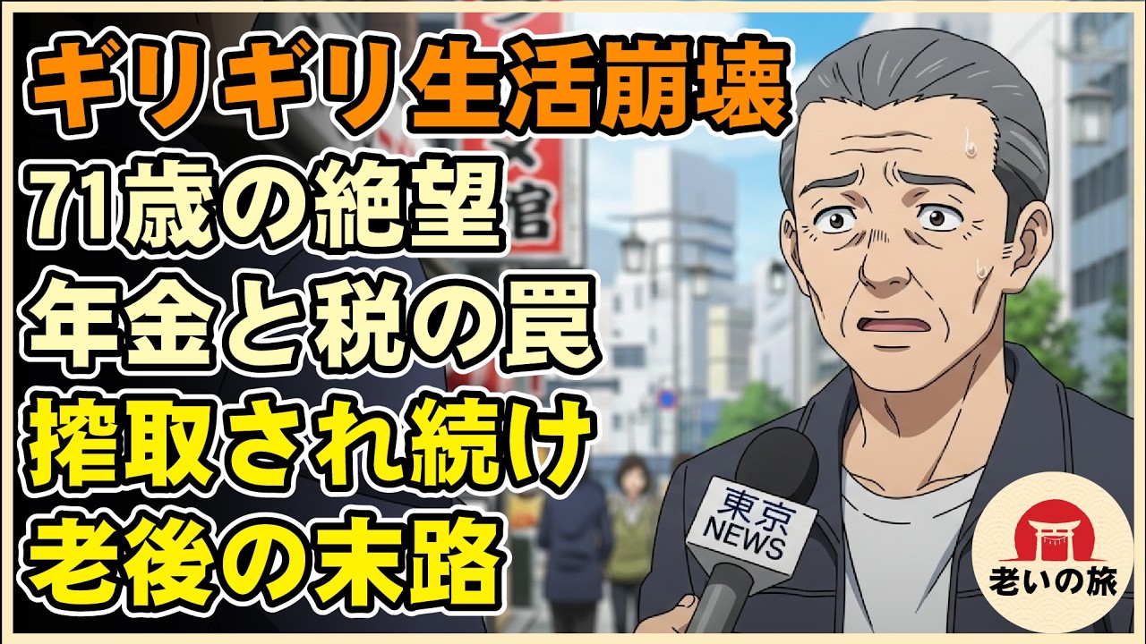 【漫画】ギリギリの生活が崩壊…71歳を絶望に突き落とした「年金と税金の罠」。搾取され続ける老後の悲惨な末路【シニアライフ】【60代以上の方へ】