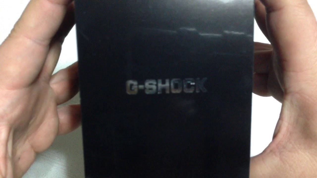 【開封動画】CASIO G-SHOCK G-STEEL GST-W300-1AJF